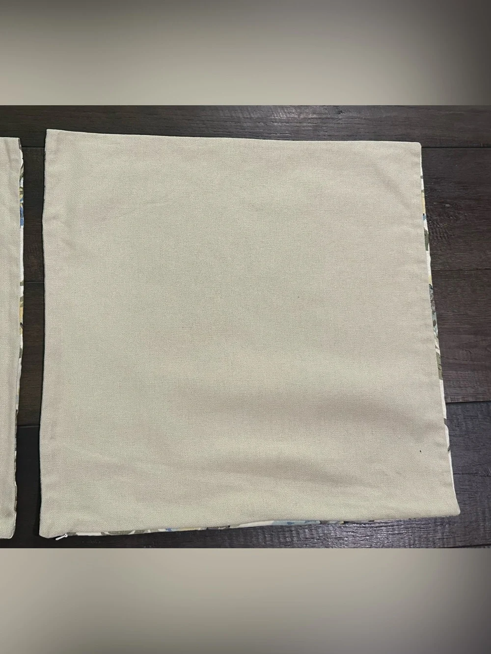Pottery Barn Floral Pillow Covers 20x20